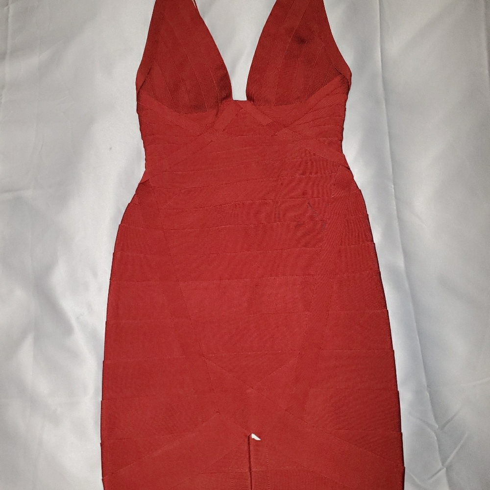 Herve Leger bandage dress